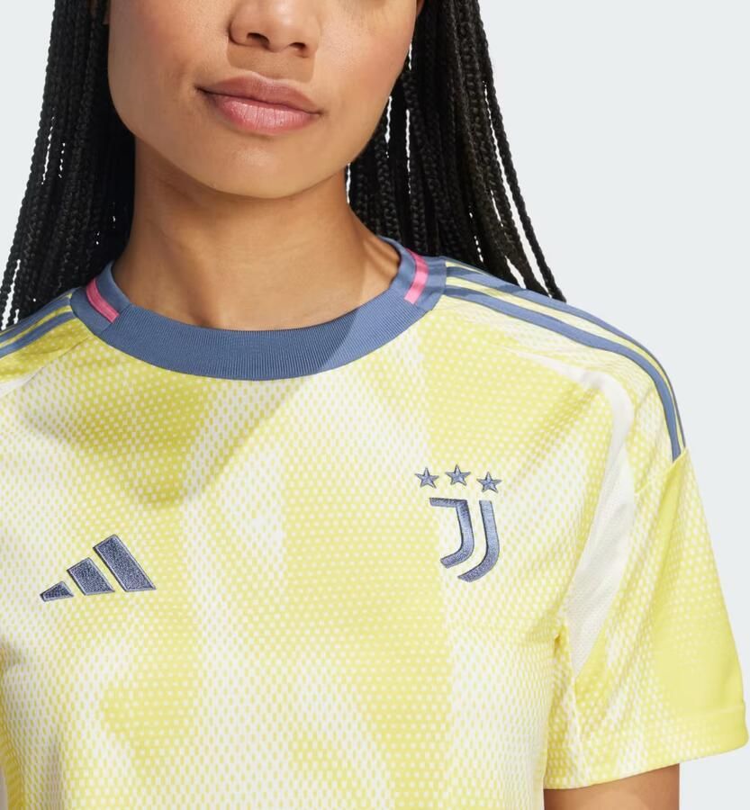 Adidas Juventus 24 25 Uitshirt Geel- Dames Geel