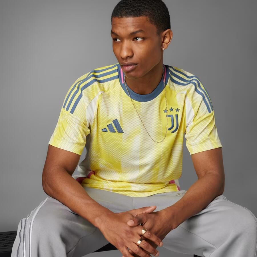 Adidas T-shirt Korte Mouw T-shirt Juventus 24 25 Away 100% polyester (recycled) - Foto 5