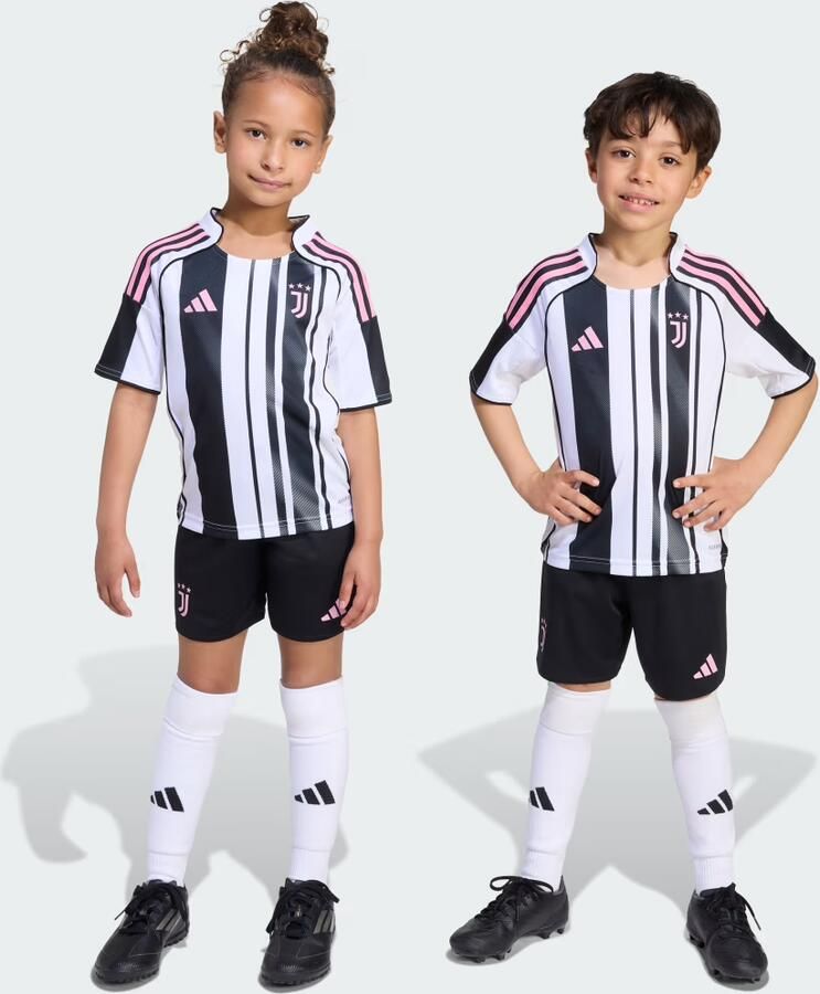 Adidas Juventus 25 26 Mini-Thuistenue Kids