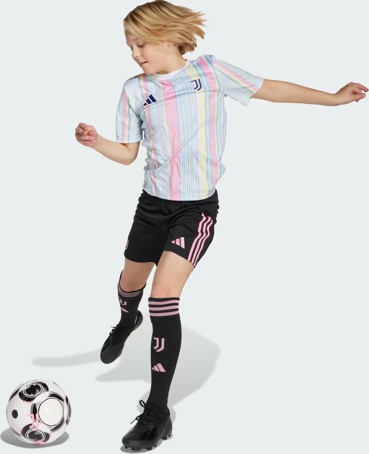 Adidas Juventus 25 26 Pre-Match Voetbalshirt Kids - Foto 3