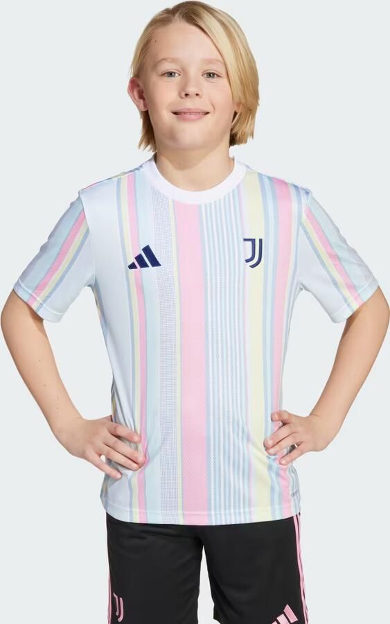 Adidas Juventus 25 26 Pre-Match Voetbalshirt Kids - Foto 4