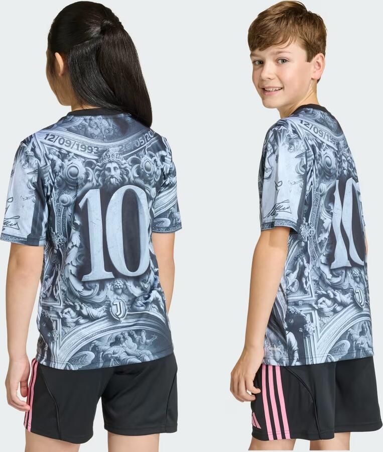 Adidas Juventus 25 26 Pre-Match Voetbalshirt Kids - Foto 3