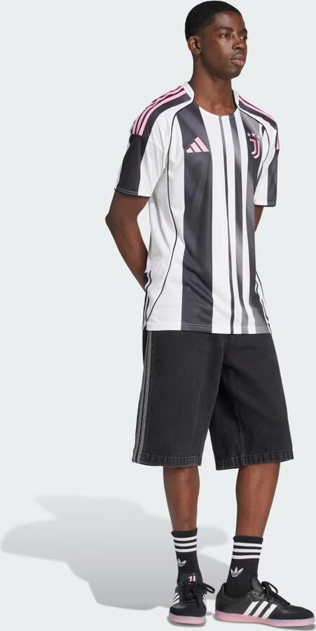 Adidas T-shirt Korte Mouw Maillot Domicile Juventus Turin 2025 26 - Foto 4