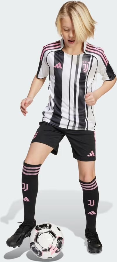 Adidas Korte Broek Short Domicile enfant Juventus Turin 2025 26 - Foto 5
