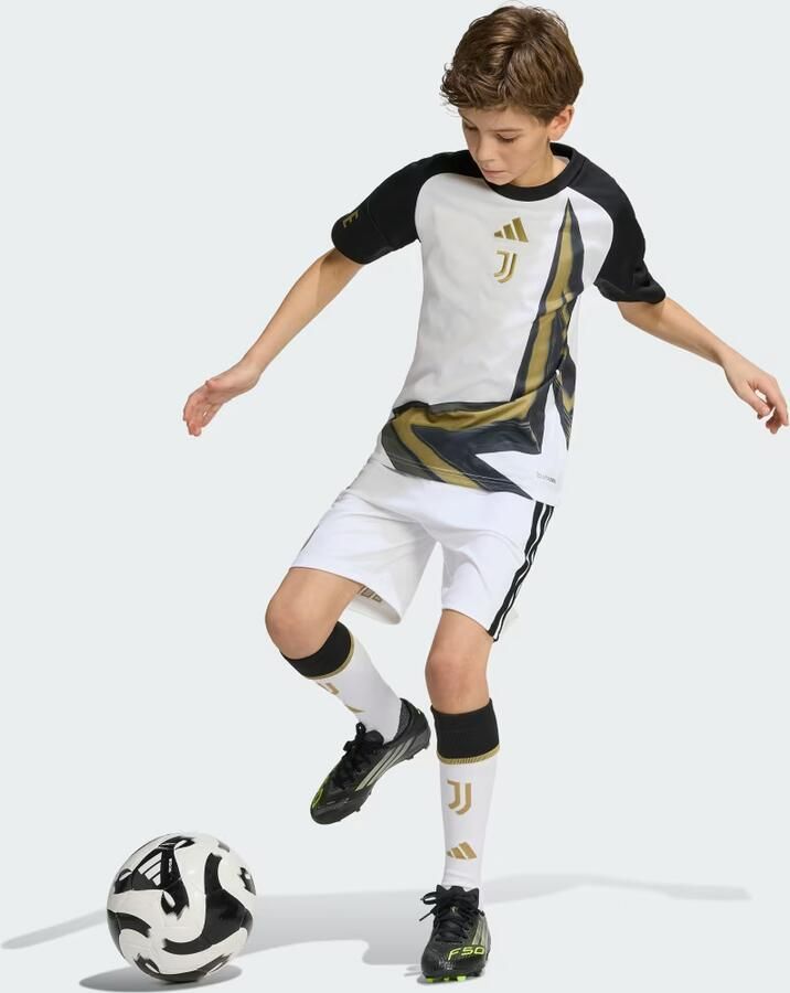 Adidas Juventus 26 27 Pre-Match Voetbalshirt Kids - Foto 4
