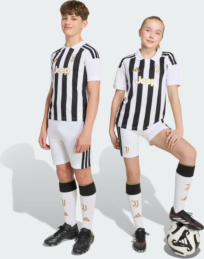 Adidas Juventus 2026 27 Home Shorts Junior Wit Kind Wit