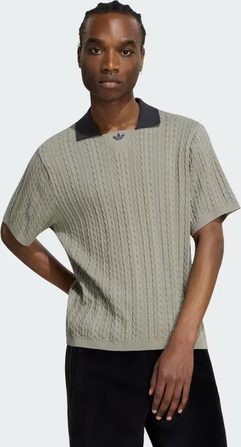 Adidas KABELGEBREID VOETBALSHIRT