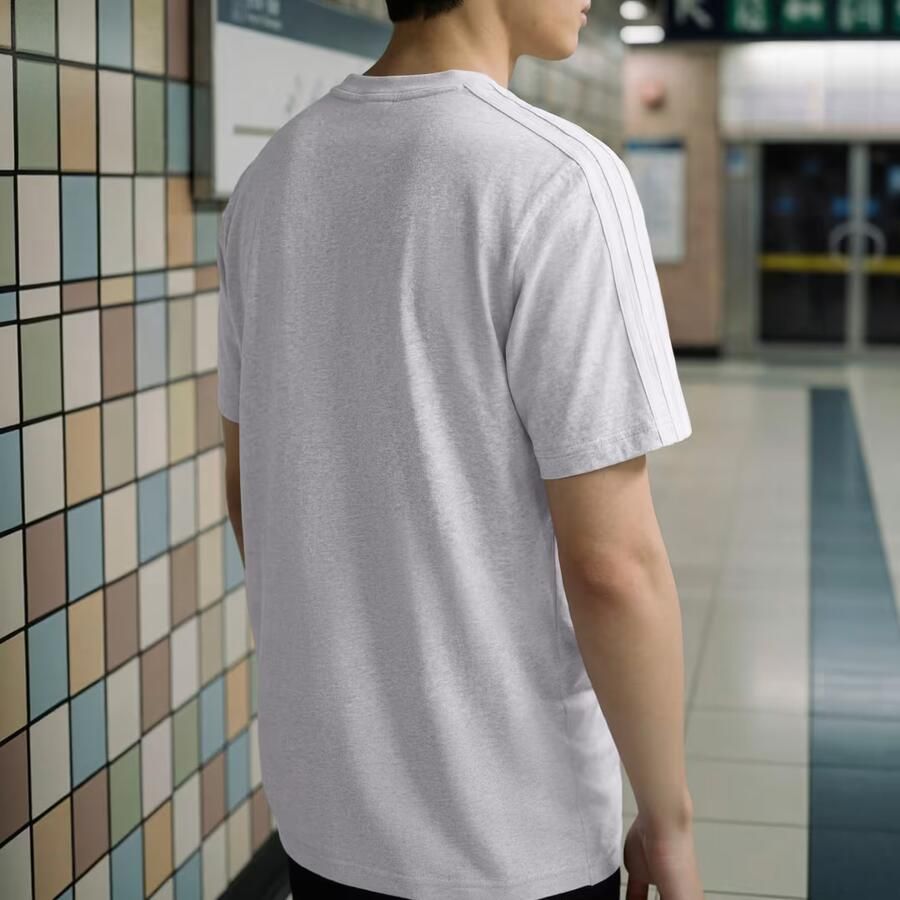 Adidas KIT 3-Stripes Regular-Fit T-shirt - Foto 3