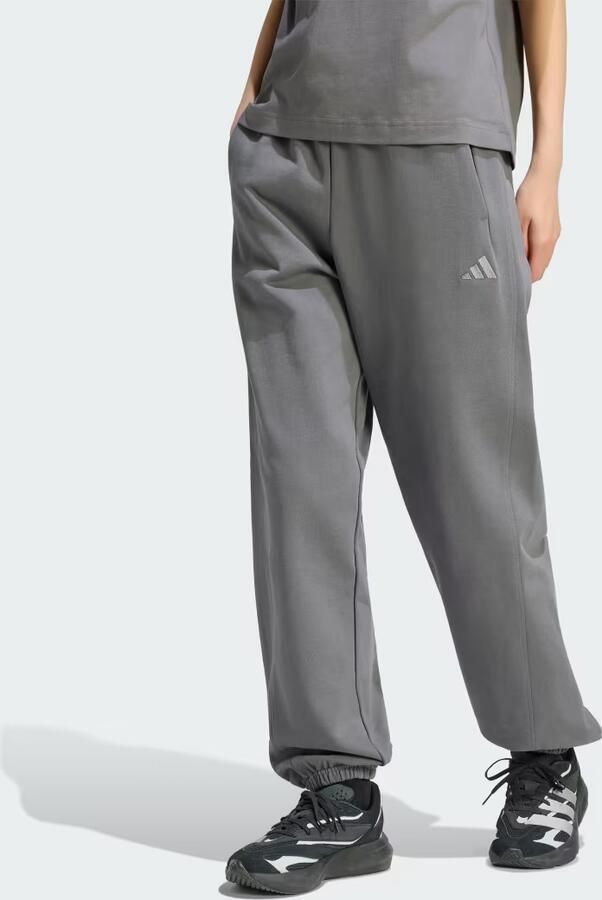 Adidas KIT SMALL LOGO LOOSE-FIT CUFFED BROEK