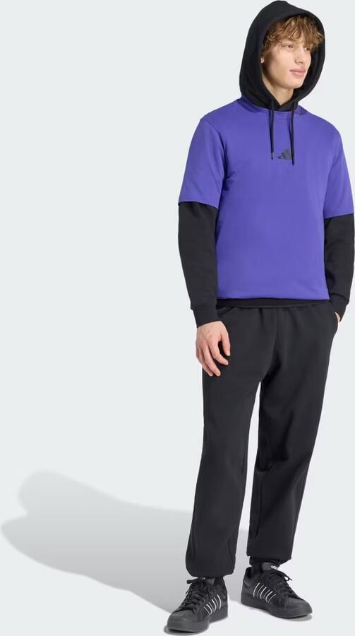 Adidas KIT SMALL LOGO REGULAR-FIT CUFFED BROEK - Foto 5