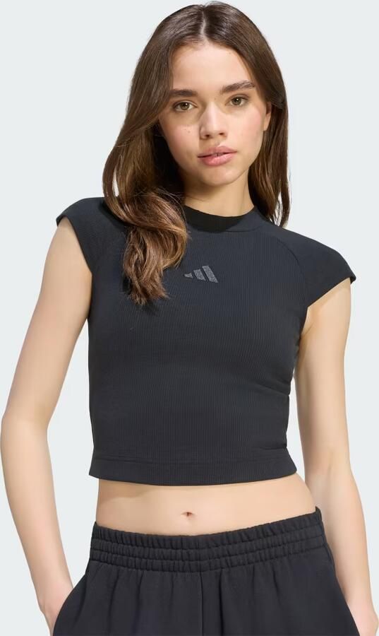 Adidas KIT Small Logo Rib T-shirt - Foto 4
