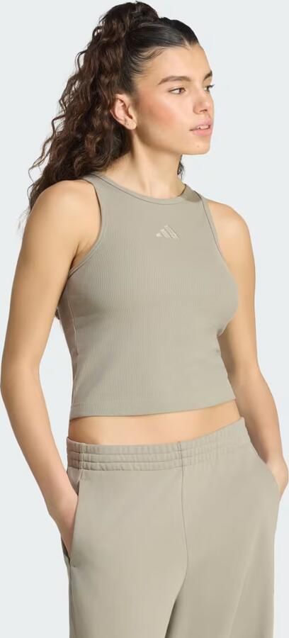 Adidas KIT Small Logo Rib Tanktop