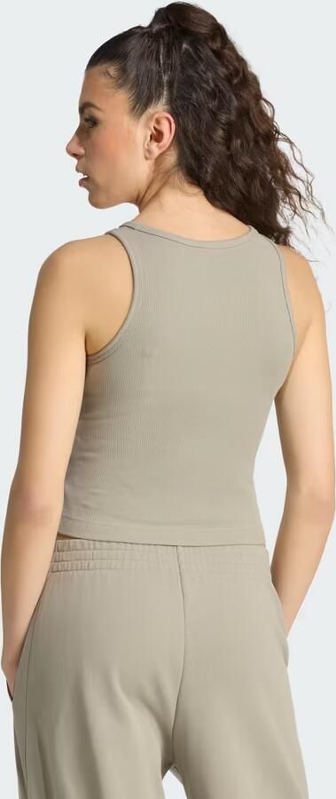 Adidas KIT Small Logo Rib Tanktop - Foto 6