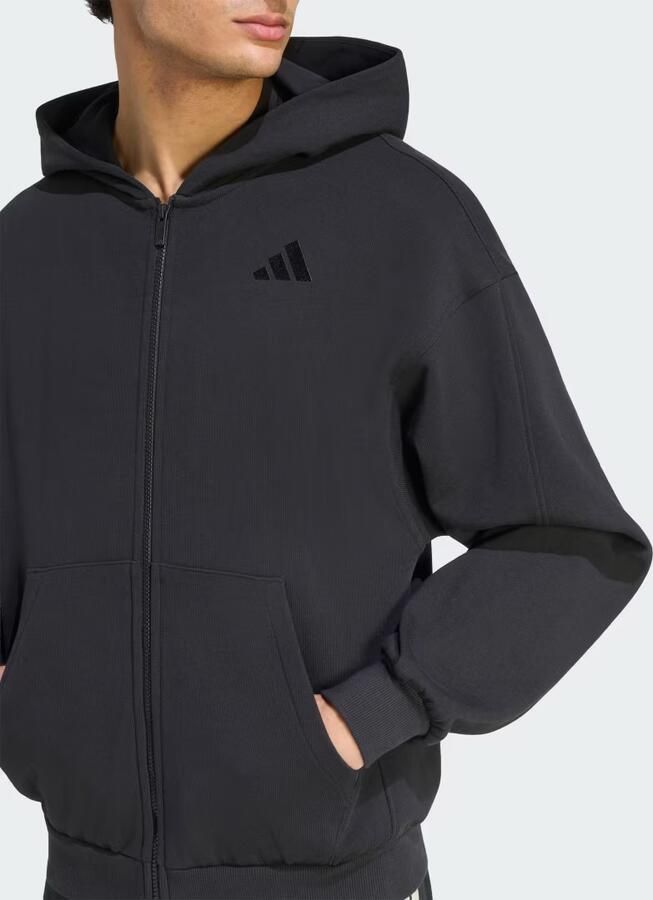 Adidas KIT SMALL LOGO RITSHOODIE - Foto 3
