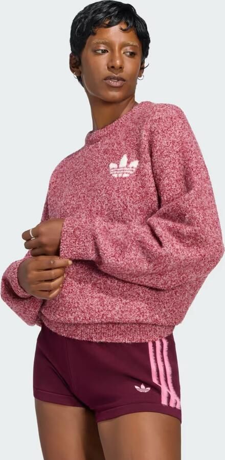 Adidas Knit Essentials Bouclé Sweatshirt