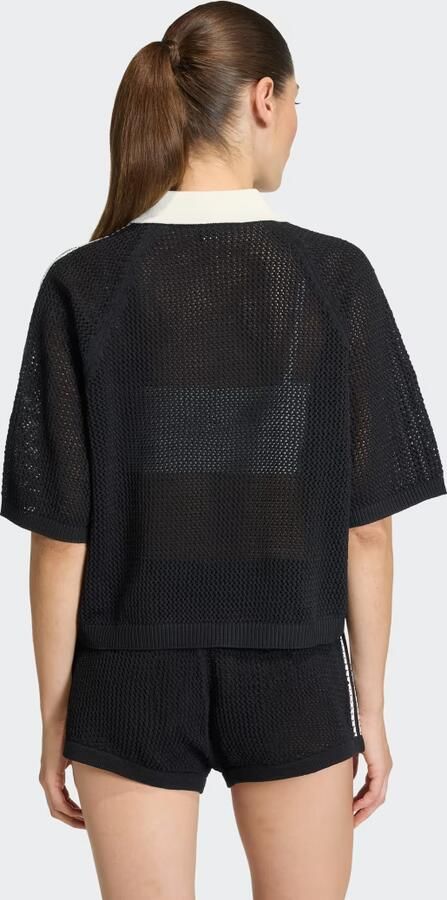 Adidas KNITTED CROCHET POLO - Foto 5