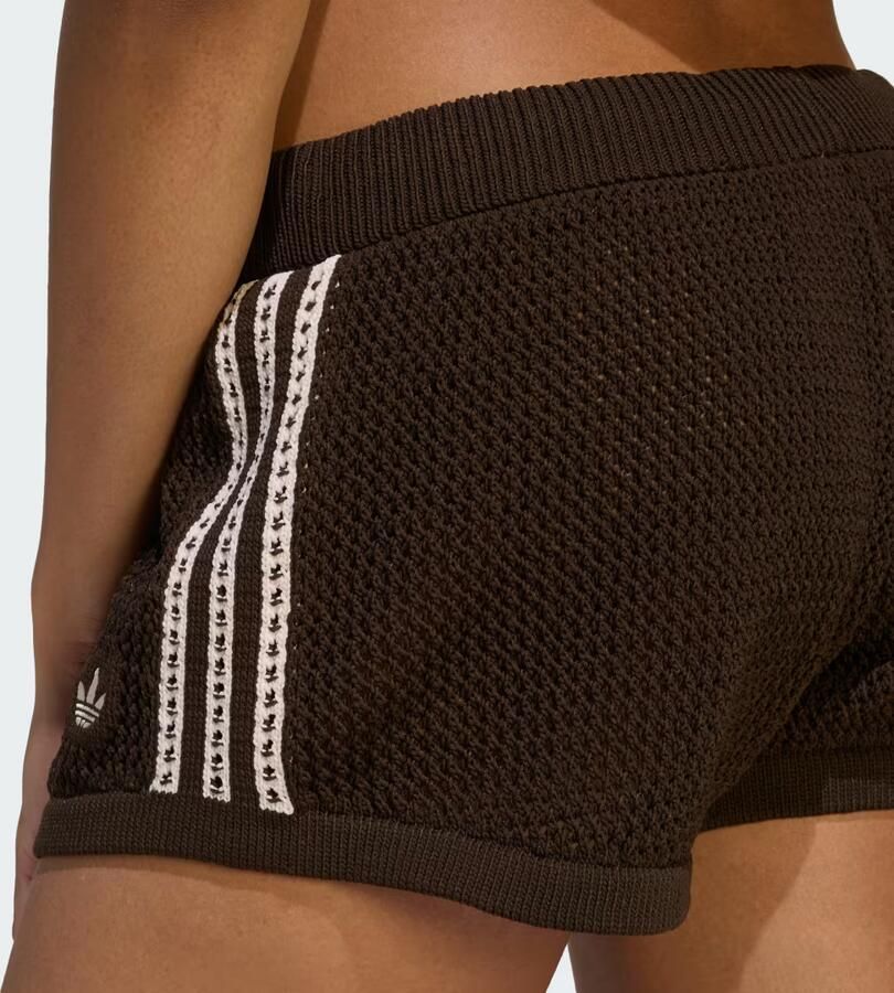 Adidas Korte Broek Crochet Shorts KE0197 - Foto 3