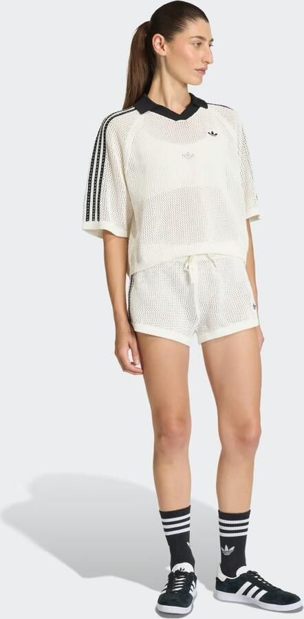Adidas Originals regular fit shorts in brei-look - Foto 7