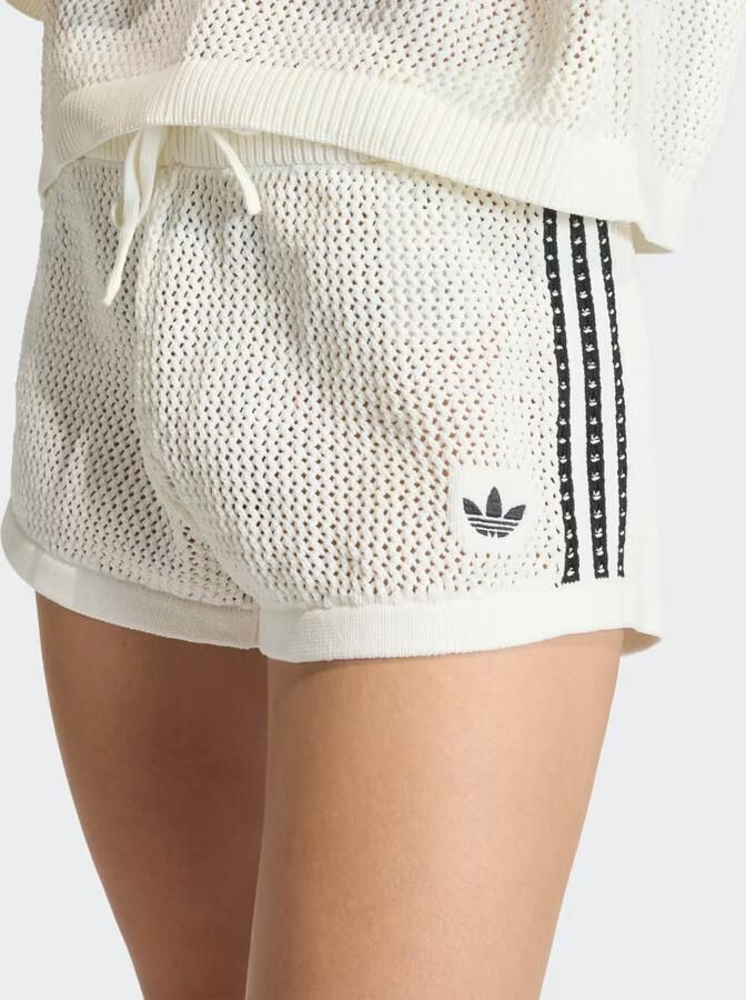 Adidas Originals regular fit shorts in brei-look - Foto 4