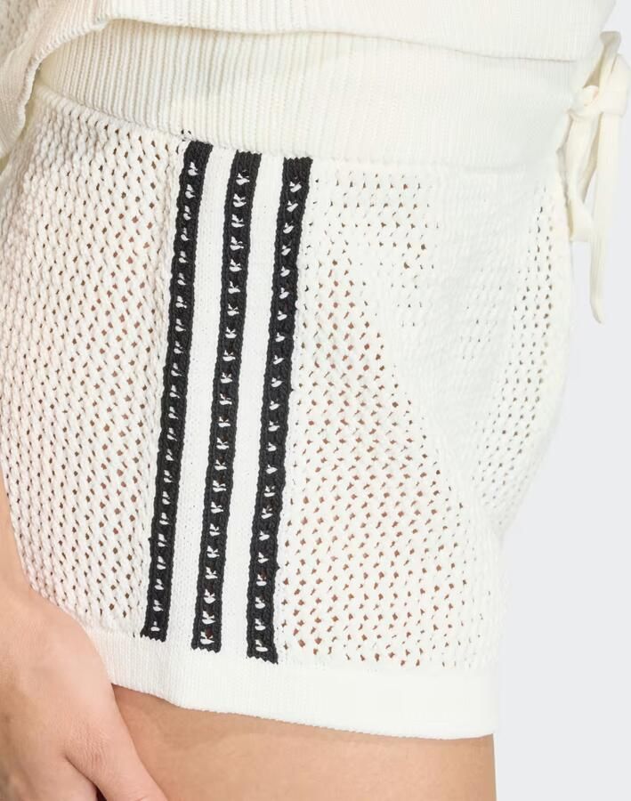 Adidas Originals regular fit shorts in brei-look - Foto 3