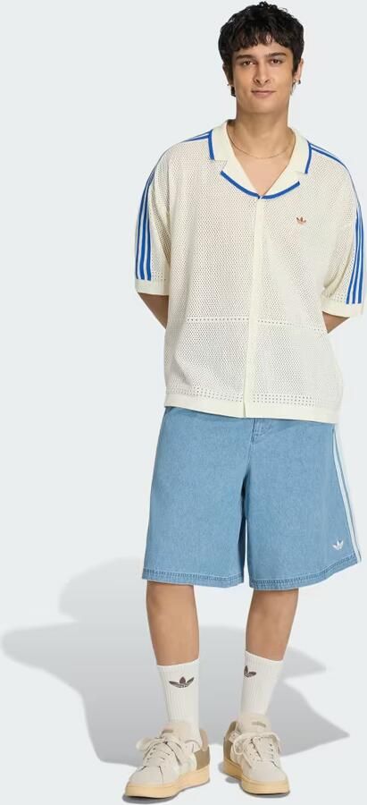 Adidas Originals loose fit vrijetijdsoverhemd van puur katoen - Foto 7