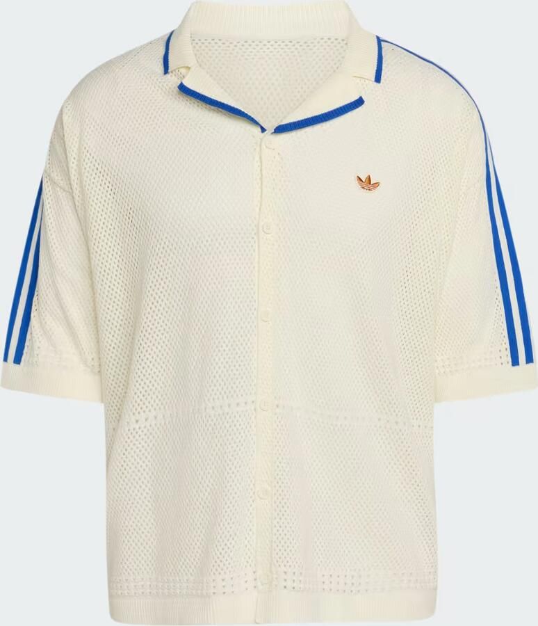 Adidas Originals loose fit vrijetijdsoverhemd van puur katoen - Foto 6