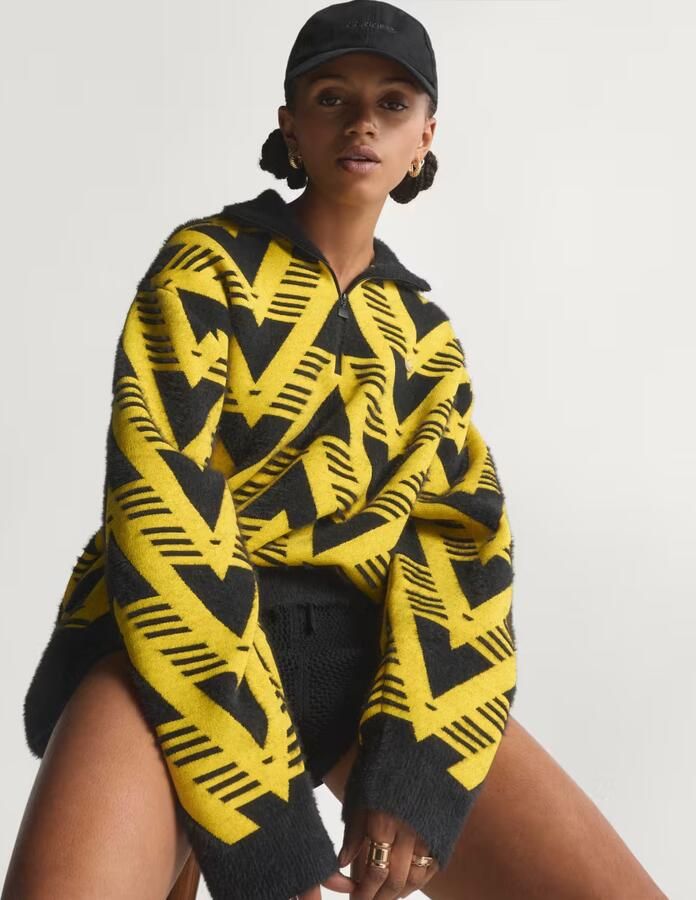 Adidas KNITTED SWEATER MET HALFLANGE RITS - Foto 6