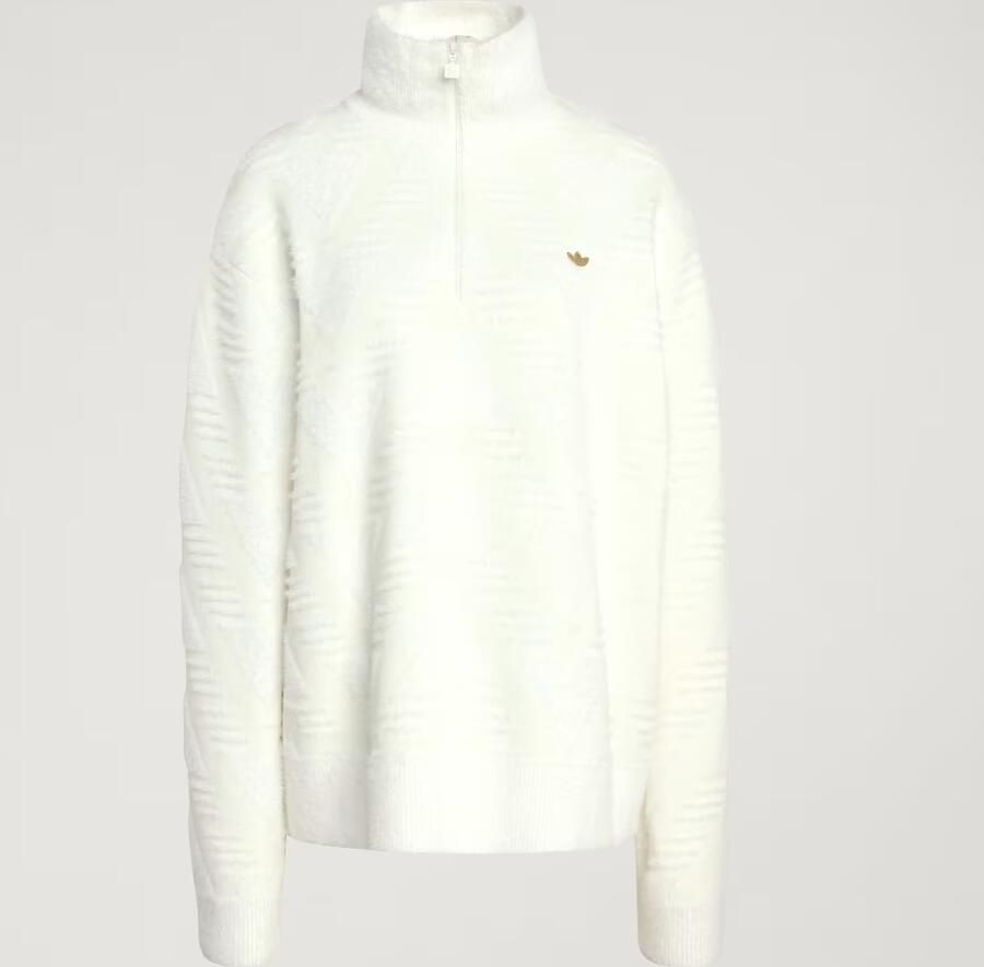 Adidas KNITTED SWEATER MET HALFLANGE RITS - Foto 4