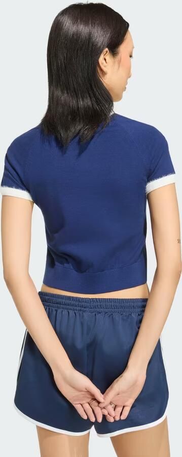 Adidas Originals Slim fit t-shirt van viscosemix met gestikt logo - Foto 6