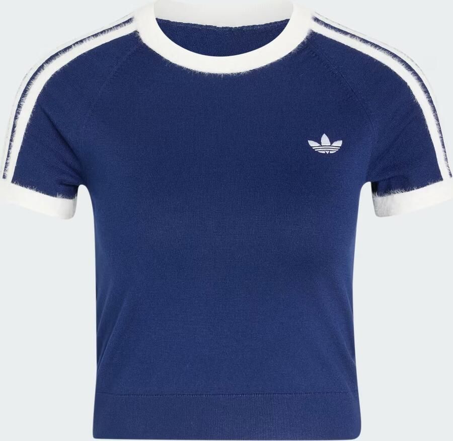 Adidas Originals Slim fit t-shirt van viscosemix met gestikt logo - Foto 2