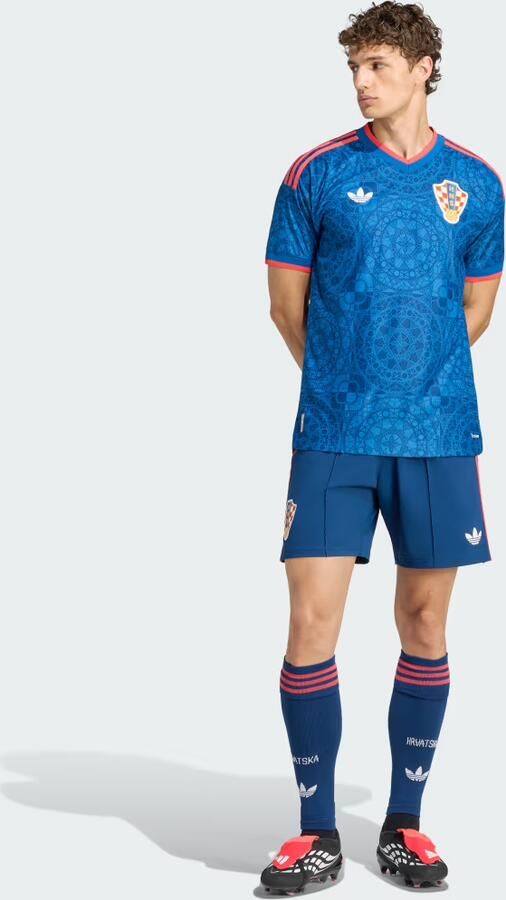 Adidas Kroatië 26 Authentiek Uitshirt - Foto 4