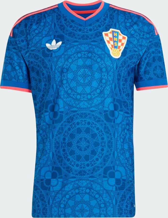 Adidas Kroatië 26 Authentiek Uitshirt - Foto 2