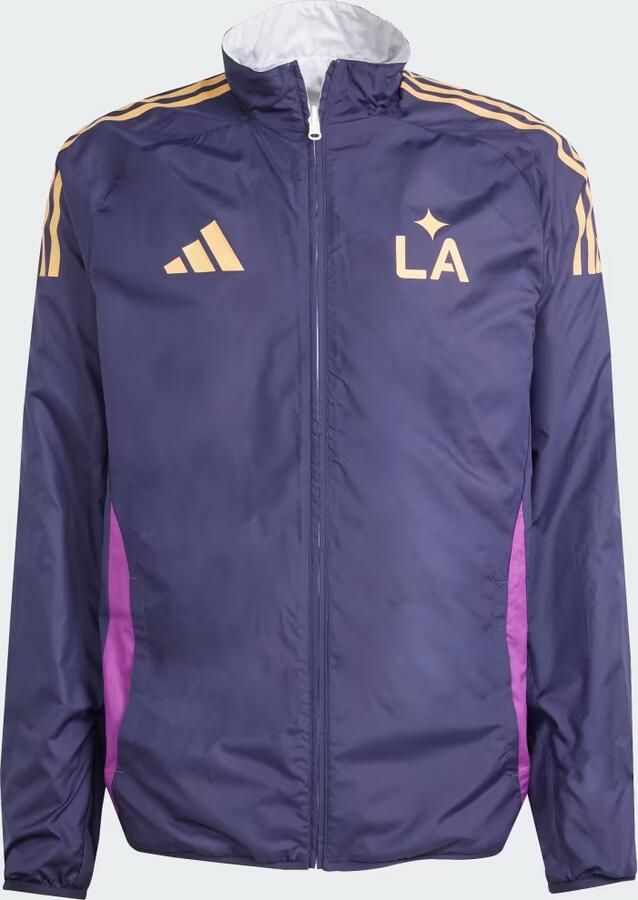 Adidas Trainingsjack Veste LA Galaxy Anthem 2025 26 Réversible - Foto 2