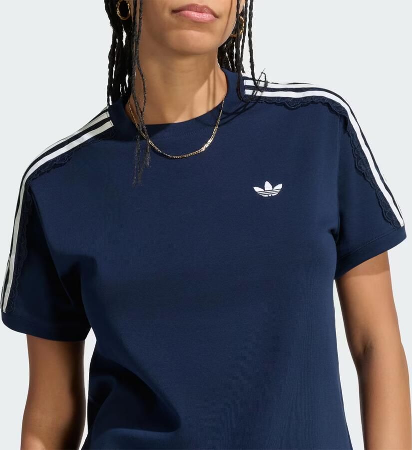 Adidas LACE 3-STRIPES T-SHIRT - Foto 2