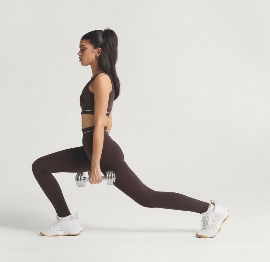 Adidas Sportswear Regular fit leggings met labelprint - Foto 4