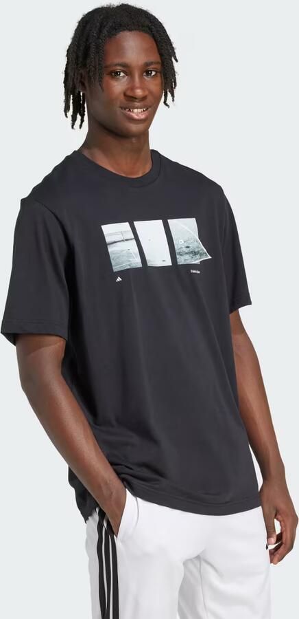 Adidas T-shirt Korte Mouw Lens Power Of Three Graphic T-Shirt - Foto 4