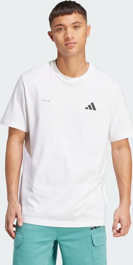 Adidas Lens Power Of Three Hoop Graphic T-shirt