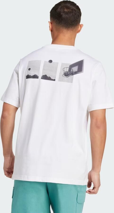 Adidas Lens Power Of Three Hoop Graphic T-shirt - Foto 6