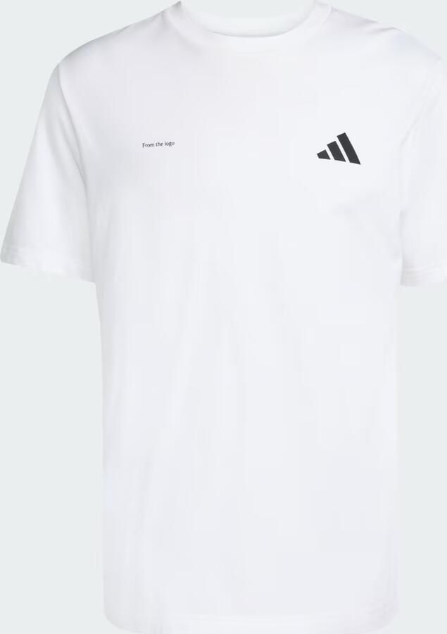 Adidas Lens Power Of Three Hoop Graphic T-shirt - Foto 4