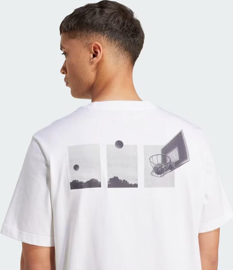 Adidas Lens Power Of Three Hoop Graphic T-shirt - Foto 3