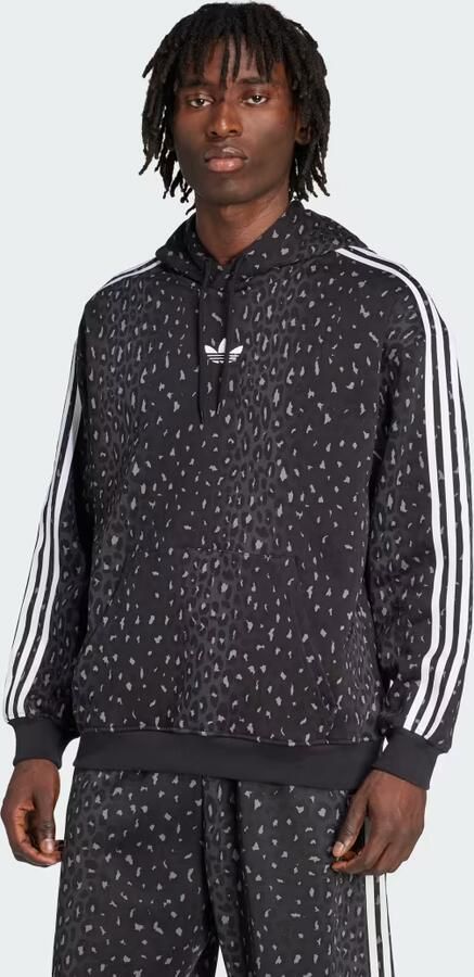 Adidas Leo All Over Print Loose Hoodie - Foto 6