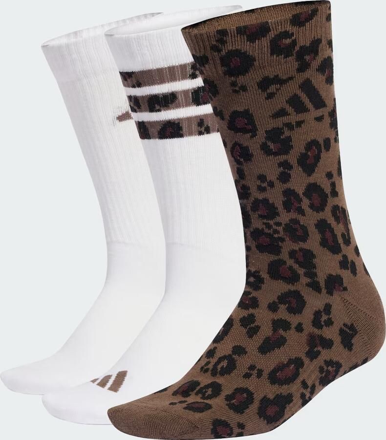 Adidas Sportswear Sokken in dierenlook in Set van 3