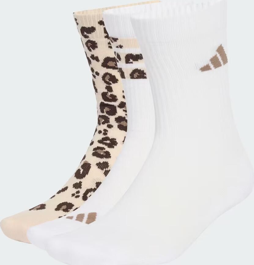 Adidas Sportswear Sokken van katoenmix in een set van 3