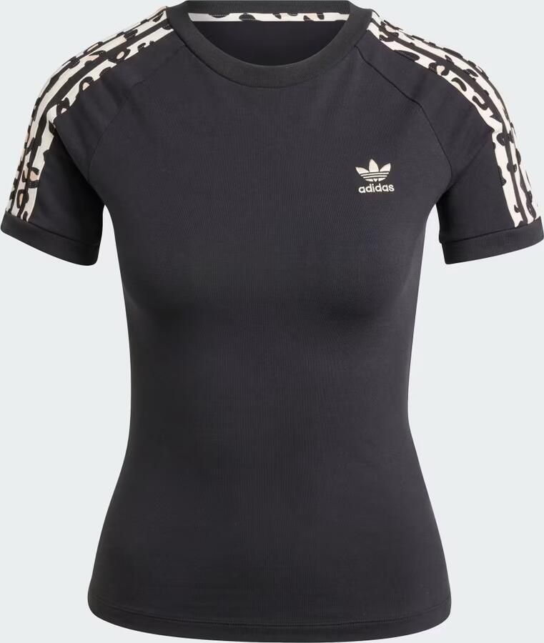 Adidas Originals Slim fit T-shirt met ronde hals - Foto 4