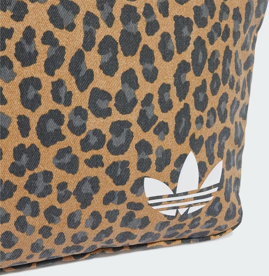 Adidas Originals Sporttas LEO L BAG Luipaardprint shopper ritssluiting