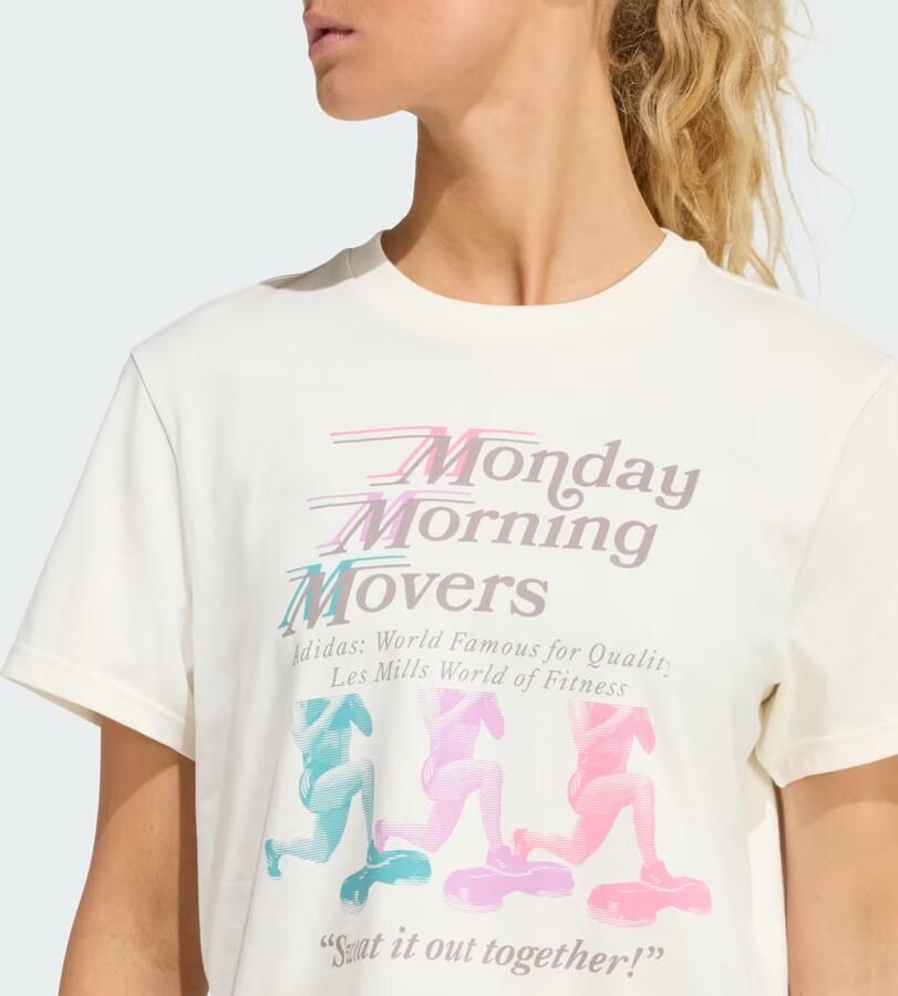 Adidas LESMILLS MOVERS Graphic T-shirt - Foto 4