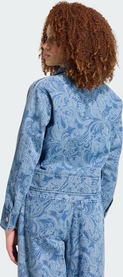 Adidas LIBERTY LONDON FIREBIRD DENIM SPORTJACK - Foto 6