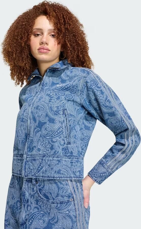 Adidas LIBERTY LONDON FIREBIRD DENIM SPORTJACK - Foto 4