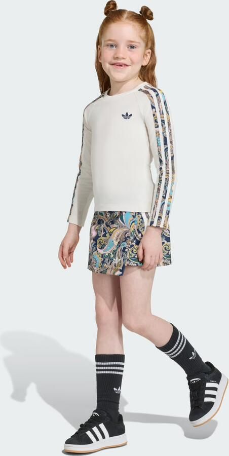 Adidas Liberty London Slim-Fit 3 Stripes Longsleeve en Wikkelskort
