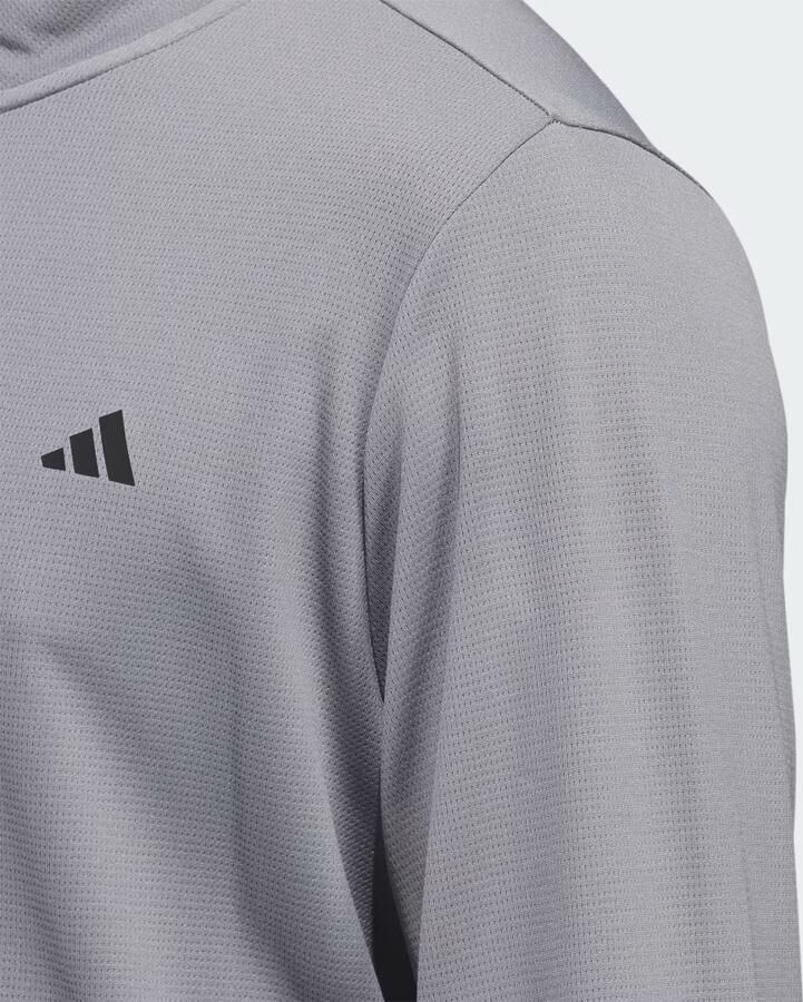 Adidas Lichtgewicht Top met Halflange Rits Grijs- Heren Grijs - Foto 2